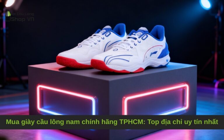 Mua giày cầu lông nam chính hãng TPHCM: Top địa chỉ uy tín nhất