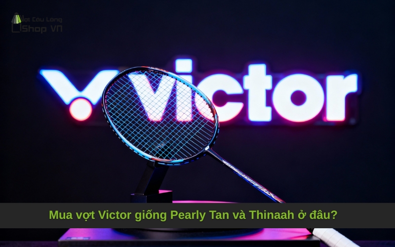 Mua vợt Victor giống Pearly Tan và Thinaah ở đâu?