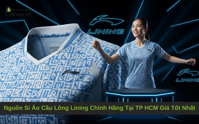 Nguồn Sỉ Áo Cầu Lông Lining Chính Hãng Tại TP HCM Giá Tốt Nhất