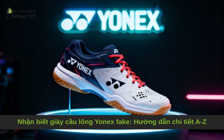 Nhận biết giày cầu lông Yonex fake: Hướng dẫn chi tiết A-Z