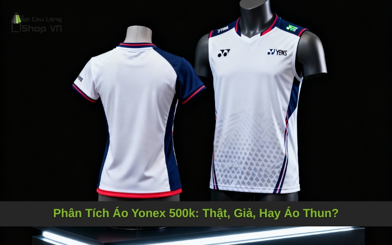 Phân Tích Áo Yonex 500k: Thật, Giả, Hay Áo Thun?