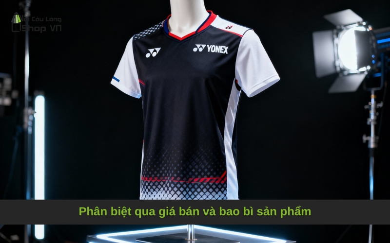 Phân biệt qua giá bán và bao bì sản phẩm