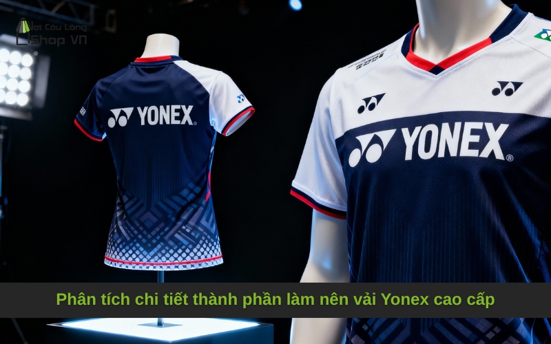 Phân tích chi tiết thành phần làm nên vải Yonex cao cấp