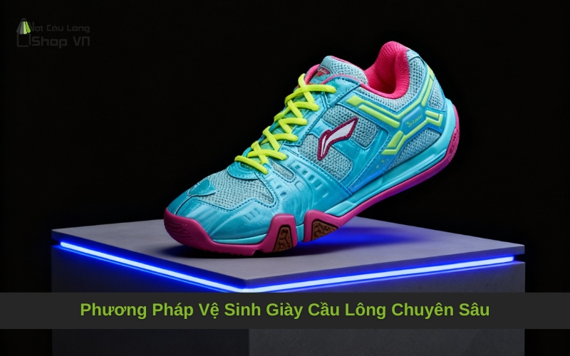 Phương Pháp Vệ Sinh Giày Cầu Lông Chuyên Sâu