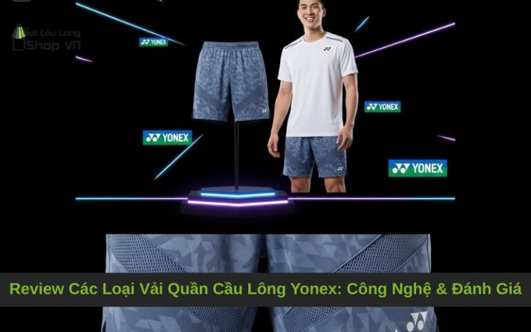 Review Các Loại Vải Quần Cầu Lông Yonex: Công Nghệ & Đánh Giá