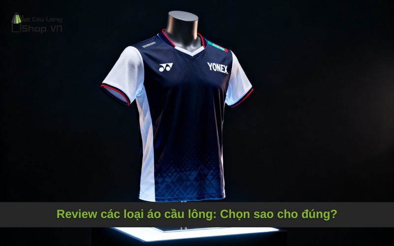 Review các loại áo cầu lông: Chọn sao cho đúng?