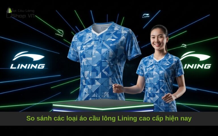 So sánh các loại áo cầu lông Lining cao cấp hiện nay
