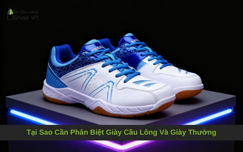 Tại Sao Cần Phân Biệt Giày Cầu Lông Và Giày Thường