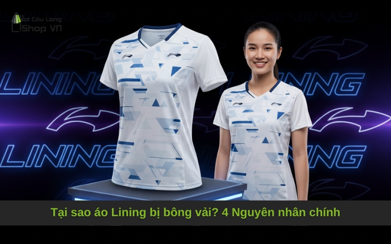 Tại sao áo Lining bị bông vải? 4 Nguyên nhân chính
