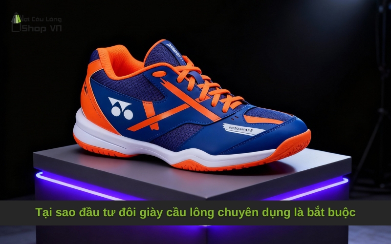 Tại sao đầu tư đôi giày cầu lông chuyên dụng là bắt buộc