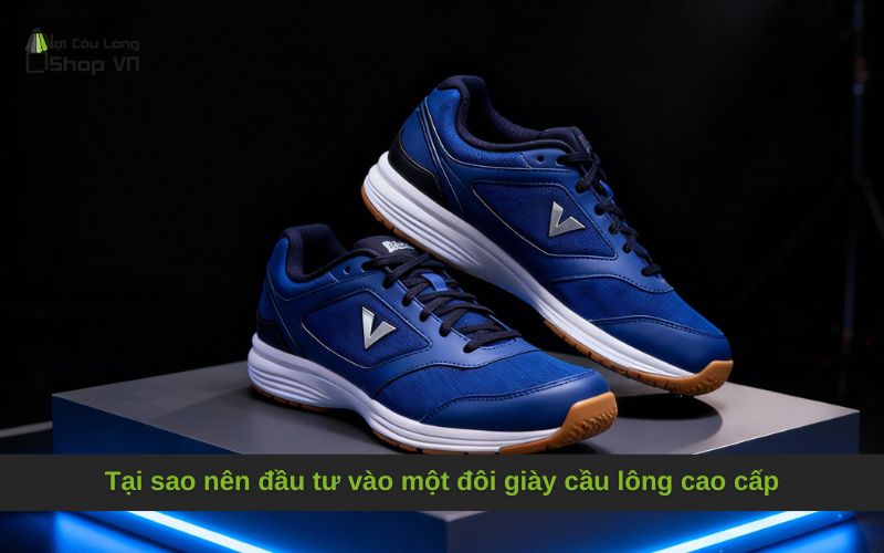 Tại sao nên đầu tư vào một đôi giày cầu lông cao cấp