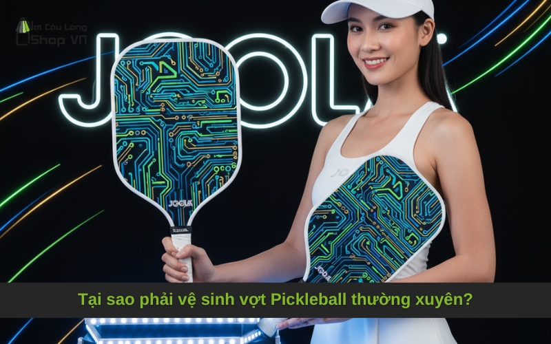 Tại sao phải vệ sinh vợt Pickleball thường xuyên?