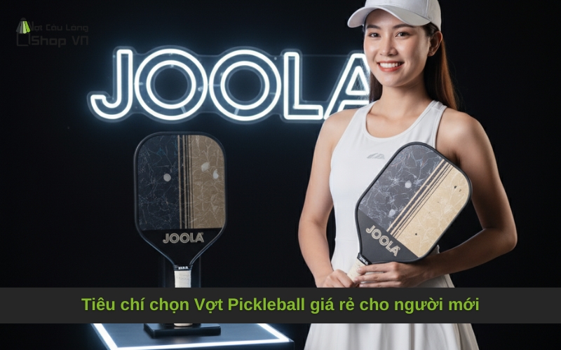 Tiêu chí chọn Vợt Pickle ball giá rẻ cho người mới