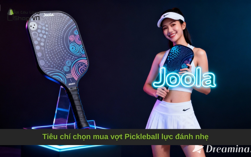 Tiêu chí chọn mua vợt Pickleball lực đánh nhẹ