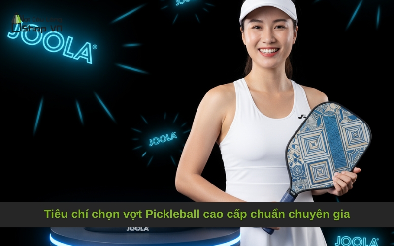Tiêu chí chọn vợt Pickleball cao cấp chuẩn chuyên gia