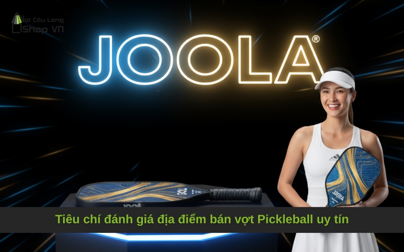 Tiêu chí đánh giá địa điểm bán vợt Pickleball uy tín