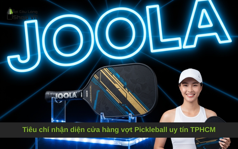 Tiêu chí nhận diện cửa hàng vợt Pickleball uy tín TPHCM
