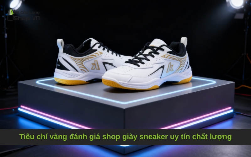 Tiêu chí vàng đánh giá shop giày sneaker uy tín chất lượng