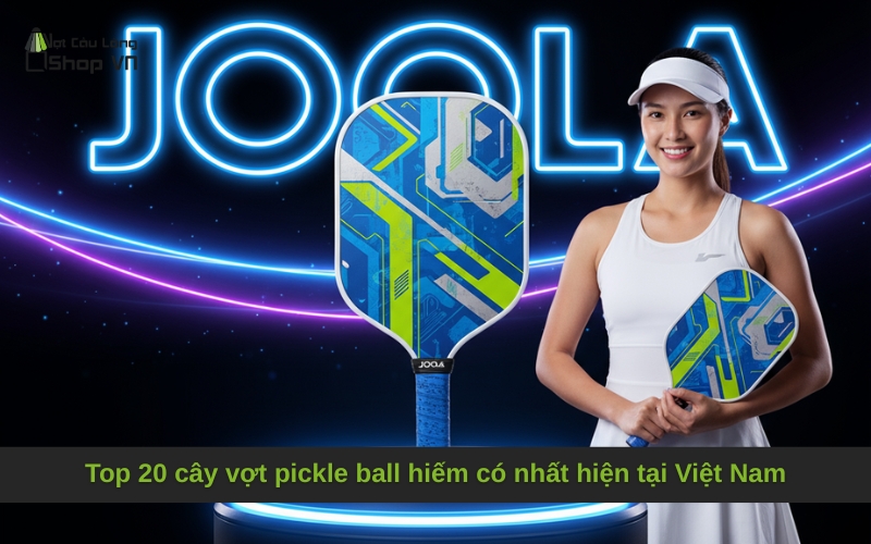 Top 20 cây vợt pickle ball hiếm có nhất hiện tại Việt Nam