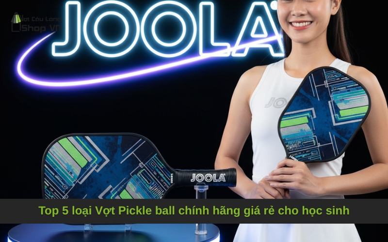 Top 5 loại Vợt Pickle ball chính hãng giá rẻ cho học sinh