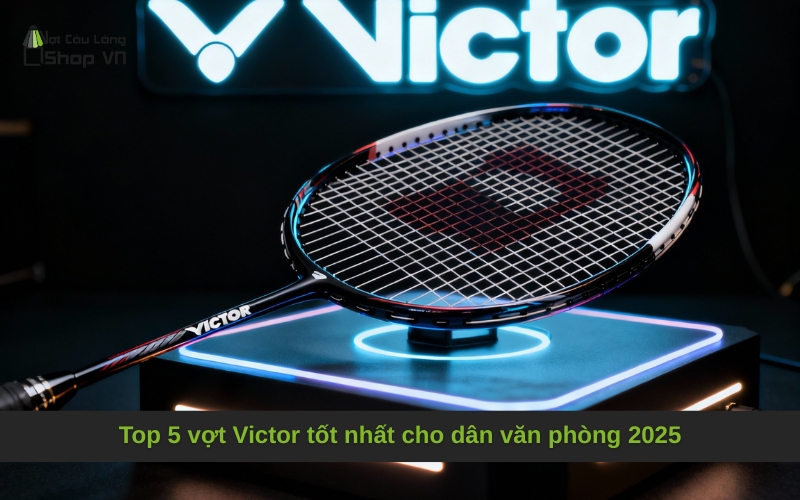 Top 5 vợt Victor tốt nhất cho dân văn phòng 2025