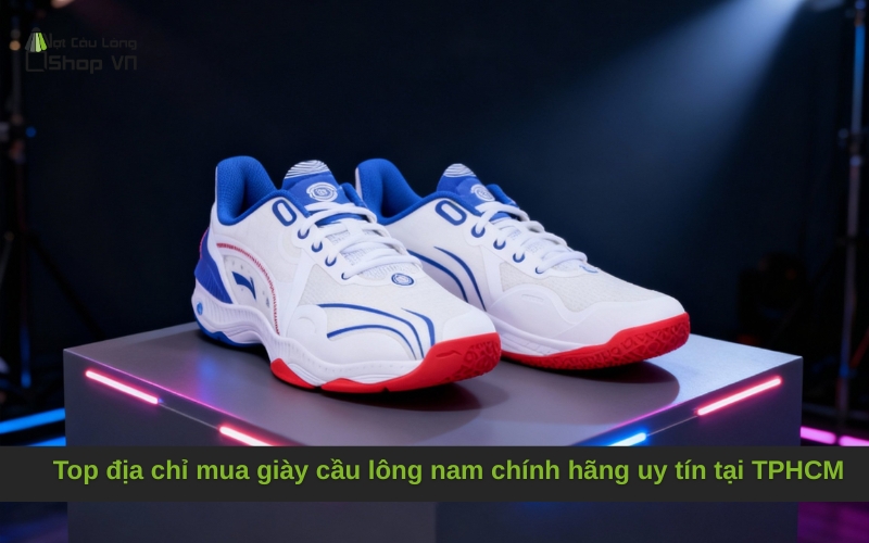 Top địa chỉ mua giày cầu lông nam chính hãng uy tín tại TPHCM