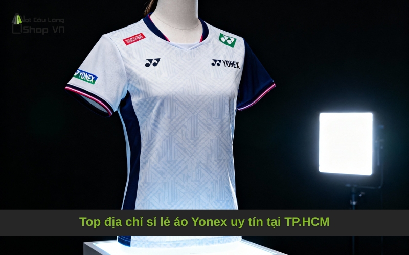 Top địa chỉ sỉ lẻ áo Yonex uy tín tại TP.HCM