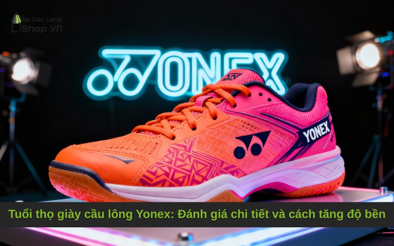 Tuổi thọ giày cầu lông Yonex: Đánh giá chi tiết và cách tăng độ bền