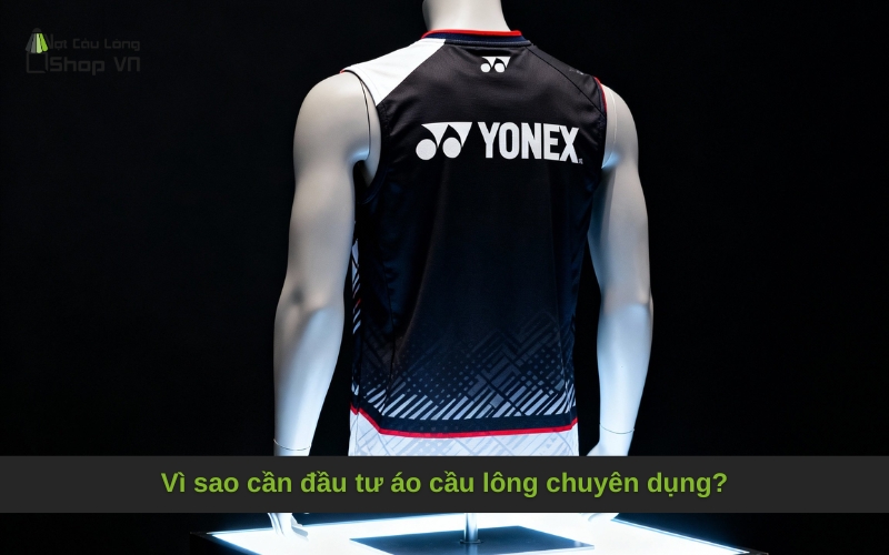 Vì sao cần đầu tư áo cầu lông chuyên dụng?