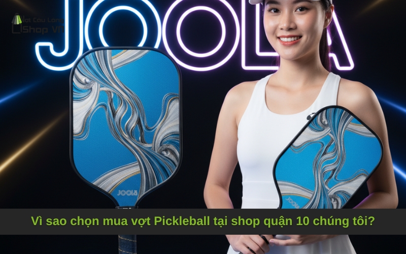 Vì sao chọn mua vợt Pickleball tại shop quận 10 chúng tôi?