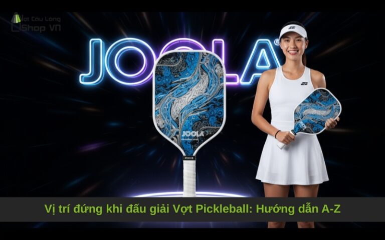Vị trí đứng khi đấu giải Vợt Pickleball: Hướng dẫn A-Z