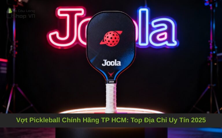 Vợt Pickleball Chính Hãng TP HCM: Top Địa Chỉ Uy Tín 2025