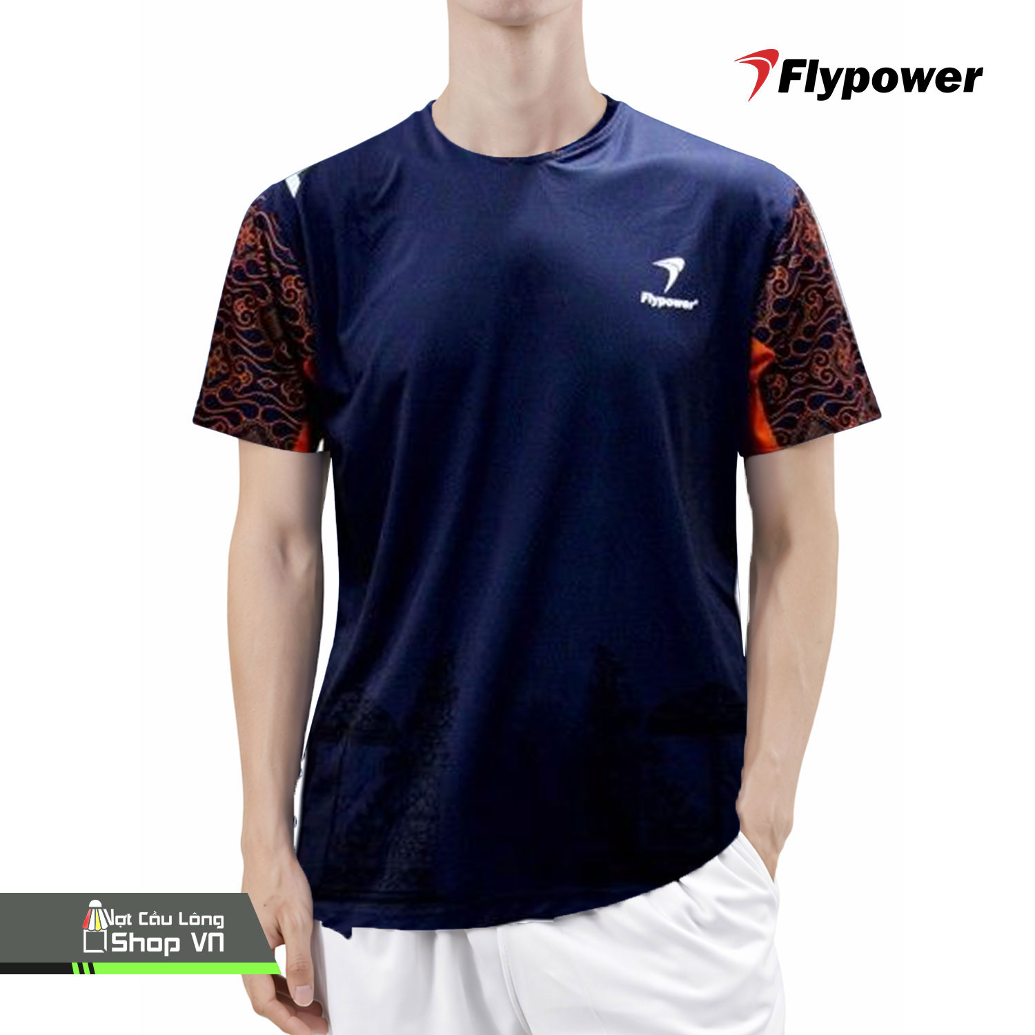 Áo Cầu Lông Flypower Krakatau 8 Black