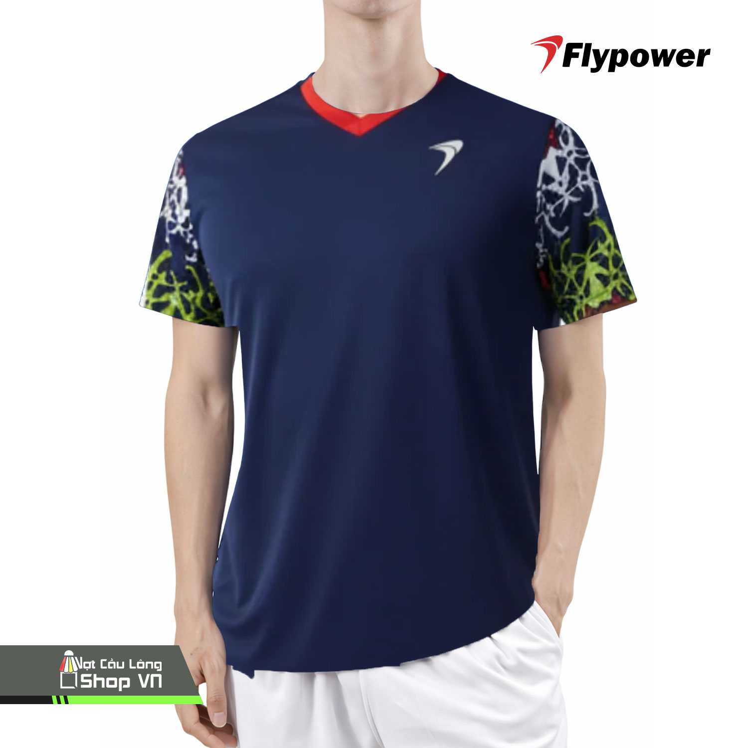 Áo Cầu Lông Flypower Krakatau 8 Navy