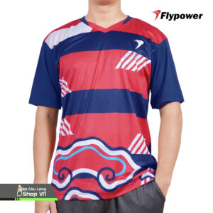 Áo Cầu Lông Flypower Mandala Wangl 12 (red/navy)