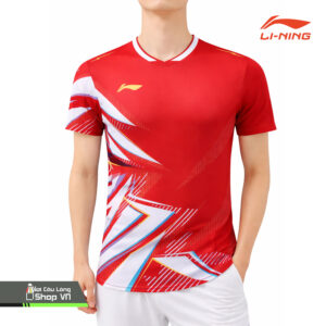 Áo Cầu Lông Lining 389a Đỏ