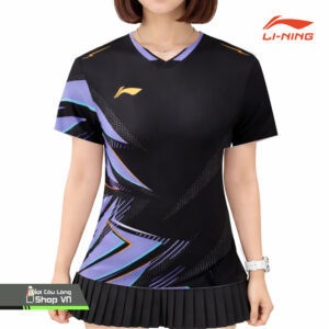 Áo Cầu Lông Lining 389b Đen