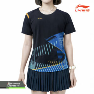 Áo Cầu Lông Lining 6207b Đen