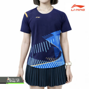 Áo Cầu Lông Lining 6207b Xanh