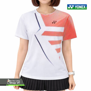 Áo Cầu Lông Yonex 2366b Trắng Cam