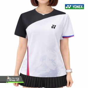 Áo Cầu Lông Yonex 2376b Trắng Đen