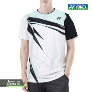 Áo Cầu Lông Yonex 2377a Trắng/xanh Mint