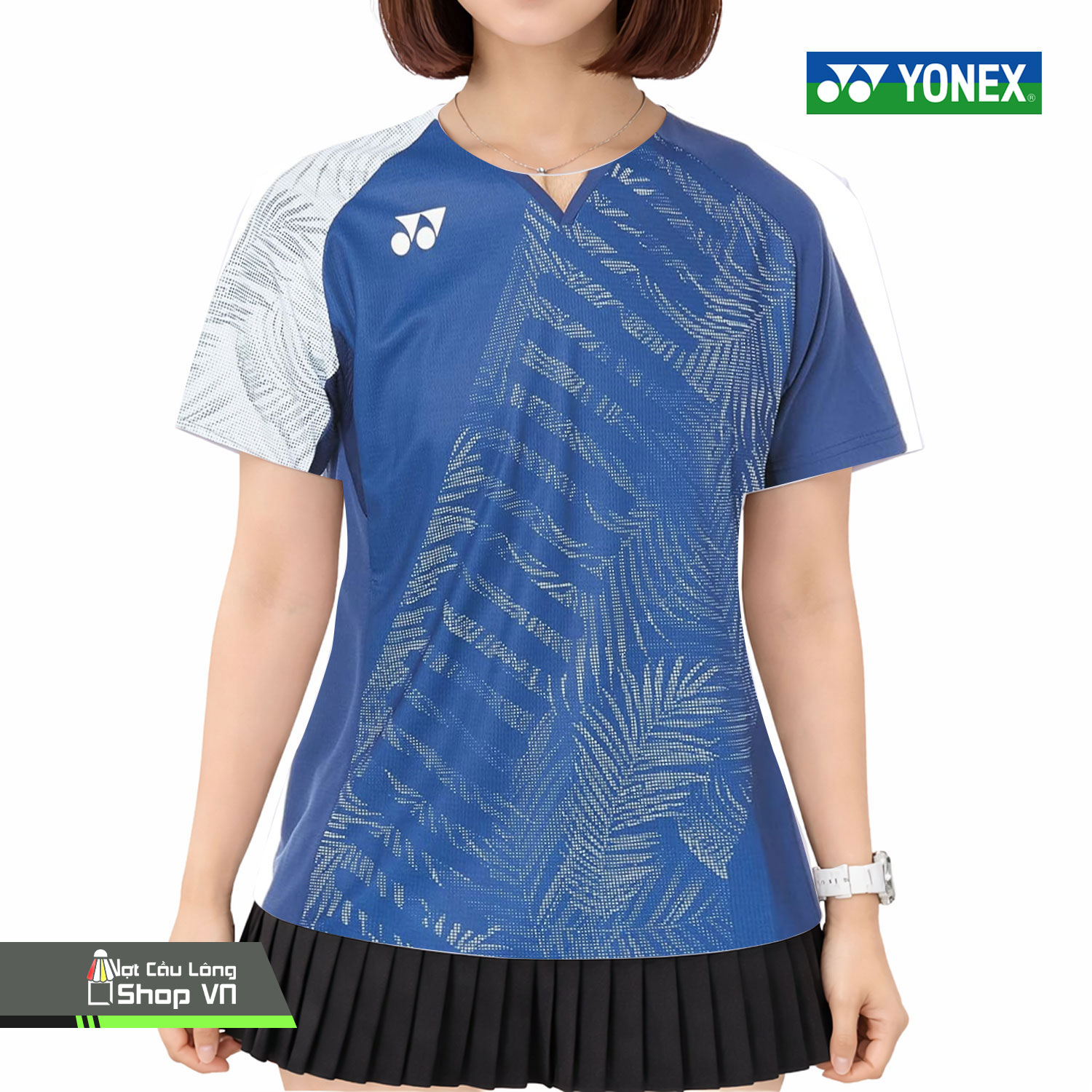 Áo Cầu Lông Yonex 2393b Xanh Dương
