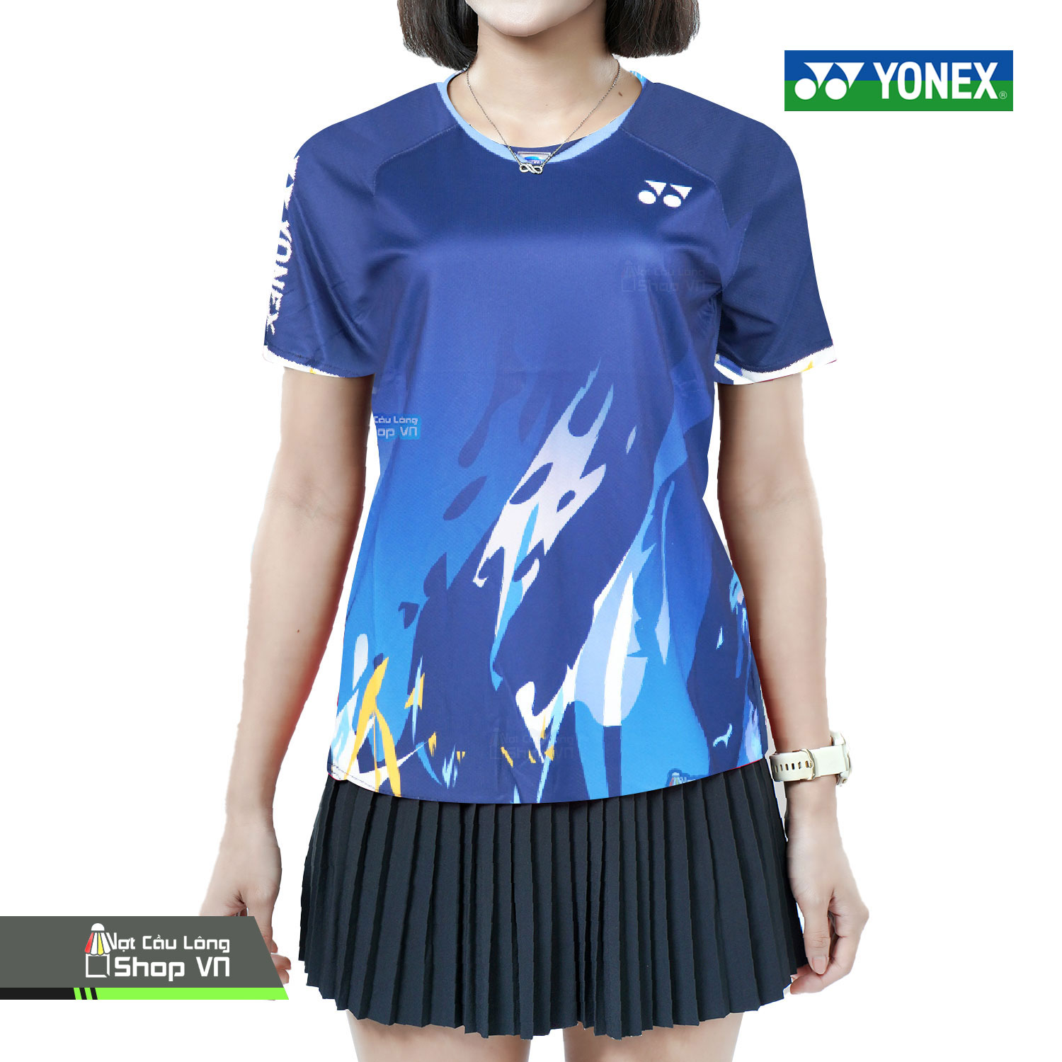 Áo Cầu Lông Yonex 3125b Xanh Navy