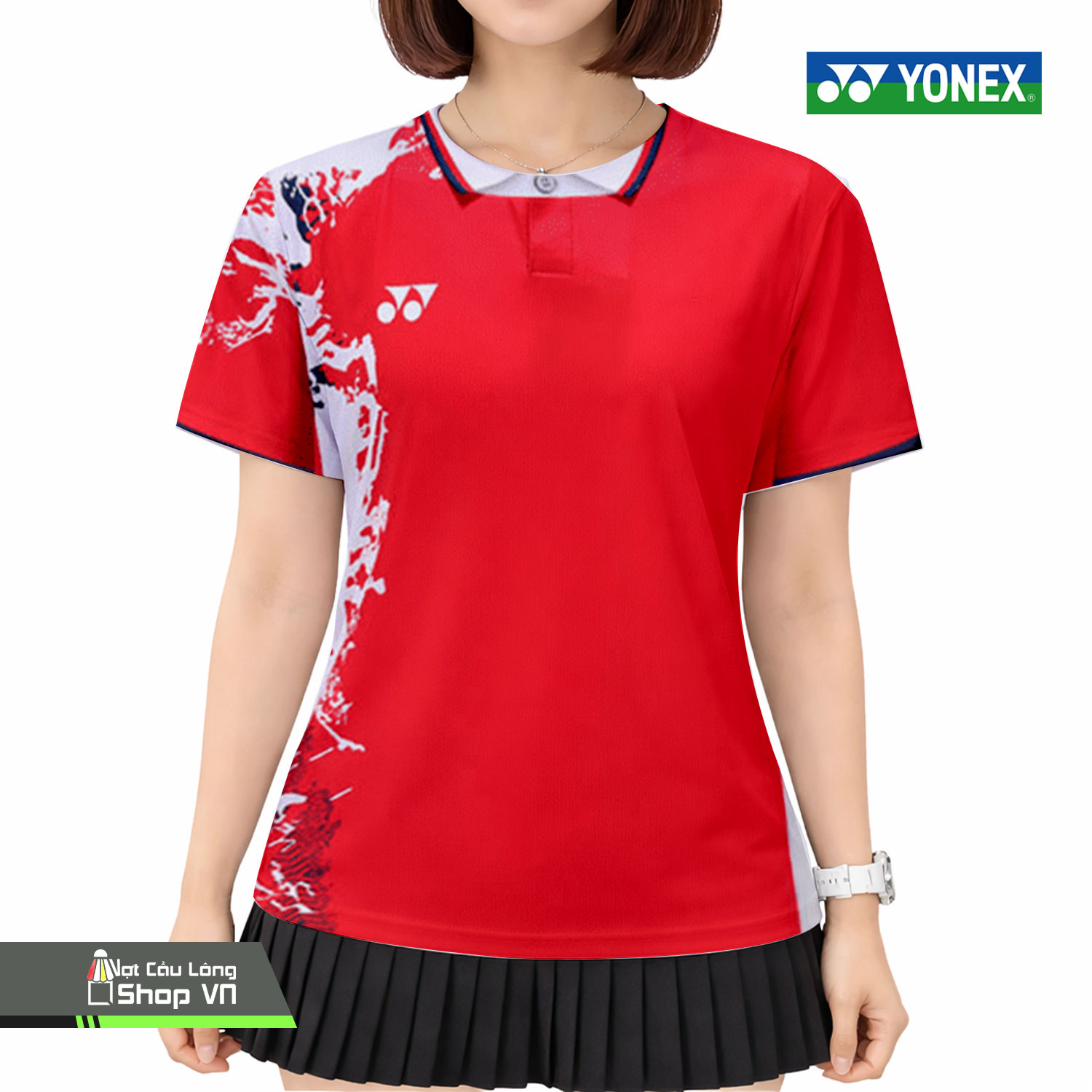 Áo Cầu Lông Yonex 3678b Đỏ