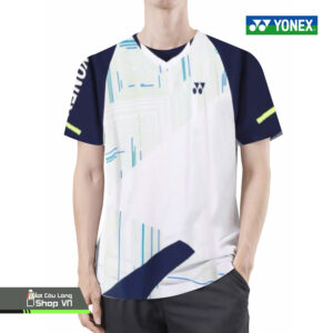 Áo Cầu Lông Yonex 380a Trắng/xanh