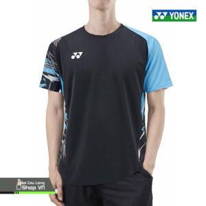 Áo Cầu Lông Yonex 4018a Đen/xanh