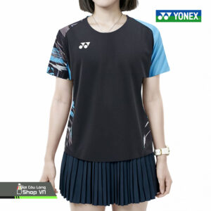 Áo Cầu Lông Yonex 4018b Đen/xanh