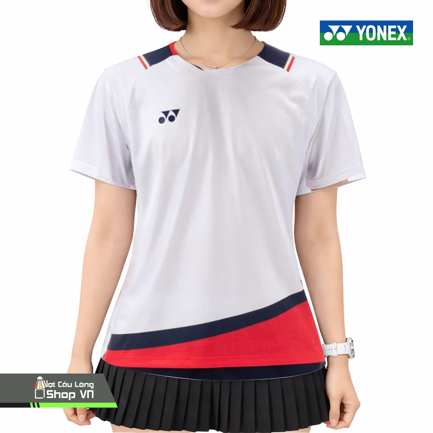 Áo Cầu Lông Yonex 6126b Trắng