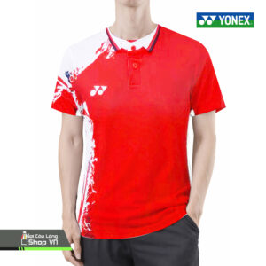 Áo Cầu Lông Yonex Có Cổ 6091a Đỏ